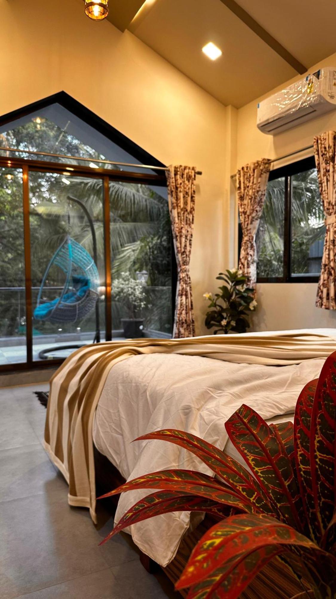 Seas The Day Luxurious 5Bhk Villa 2Min From Awas Beach With Huge Private Pool Alibag Exterior photo