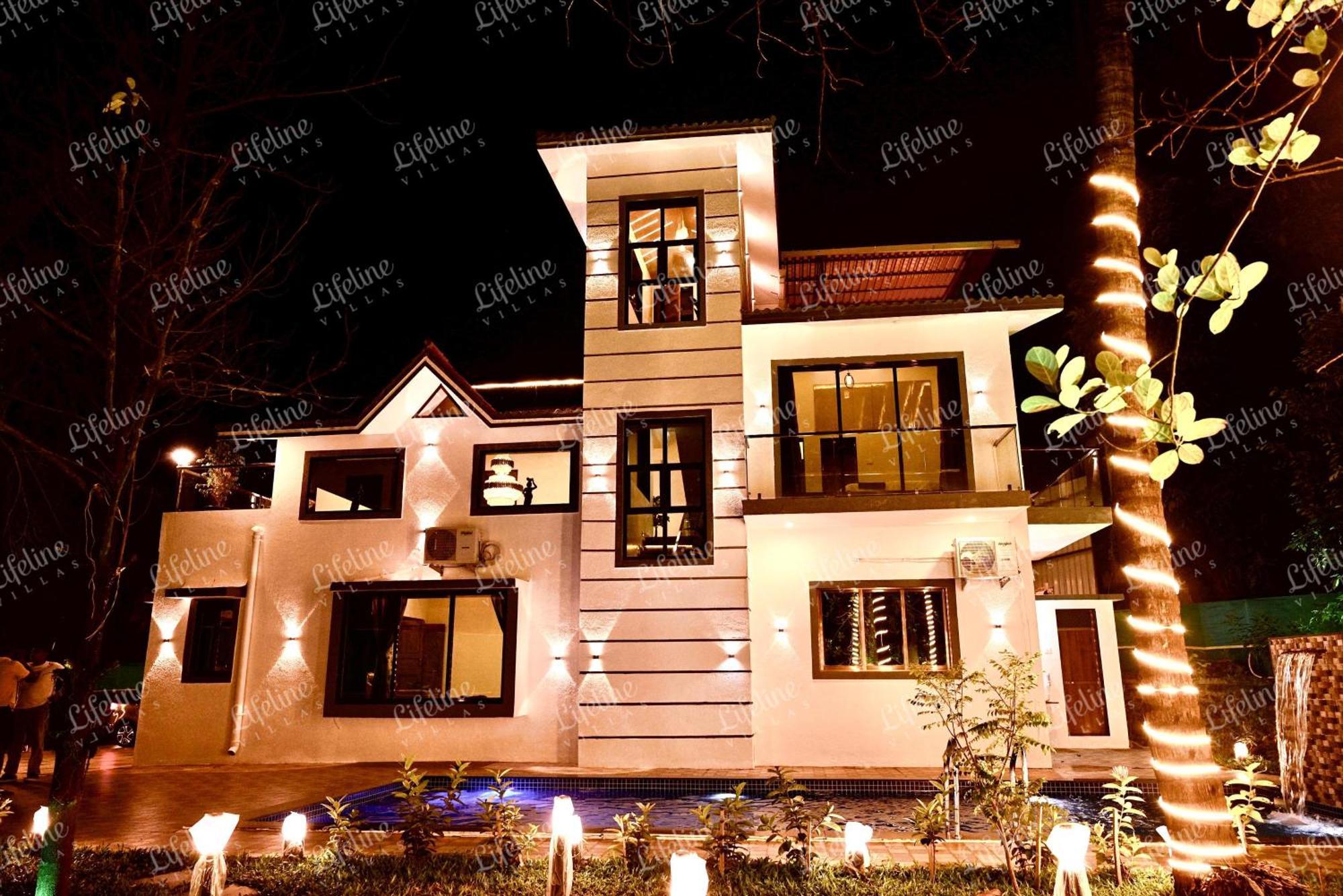 Seas The Day Luxurious 5Bhk Villa 2Min From Awas Beach With Huge Private Pool Alibag Exterior photo
