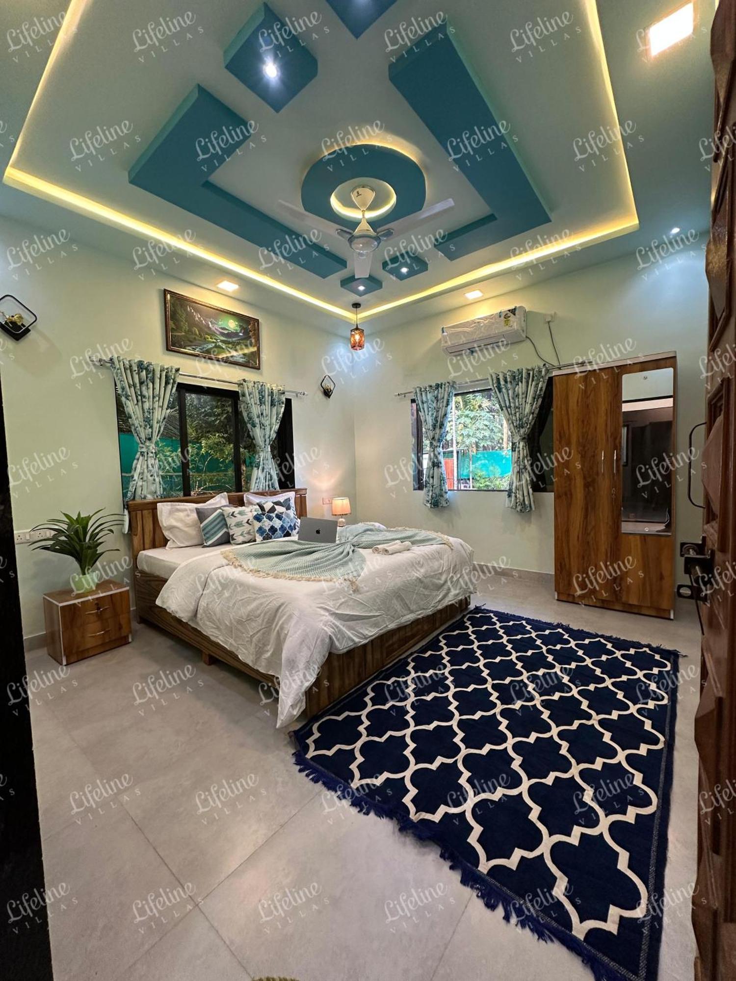 Seas The Day Luxurious 5Bhk Villa 2Min From Awas Beach With Huge Private Pool Alibag Exterior photo